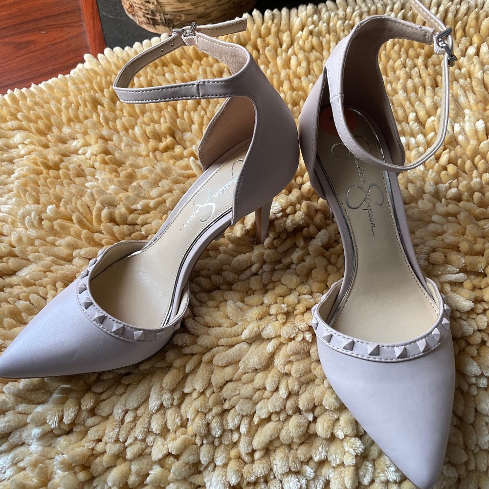Jessica Simpson classic strap heelS